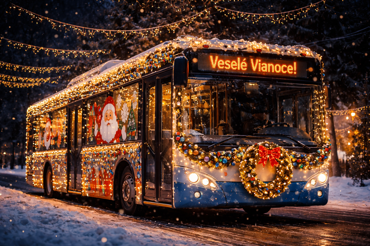 Vianoce za volantom: ako oslávili sviatky dopravné podniky?